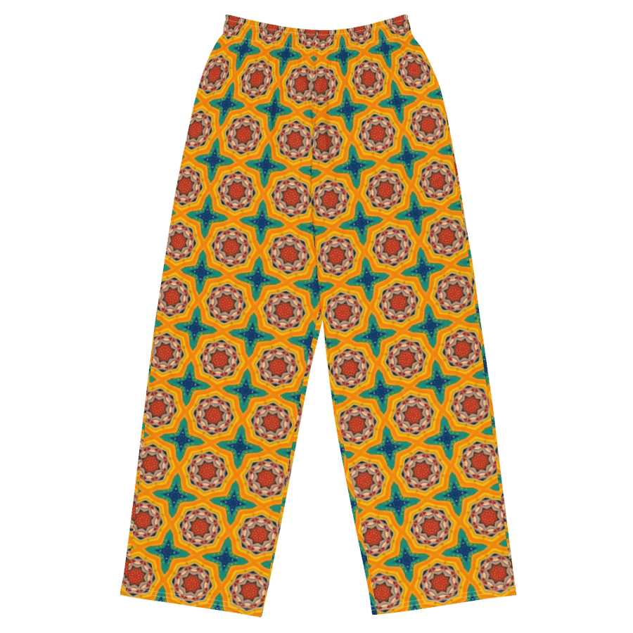Yellow Bloom Wide Leg Pant product image (2)