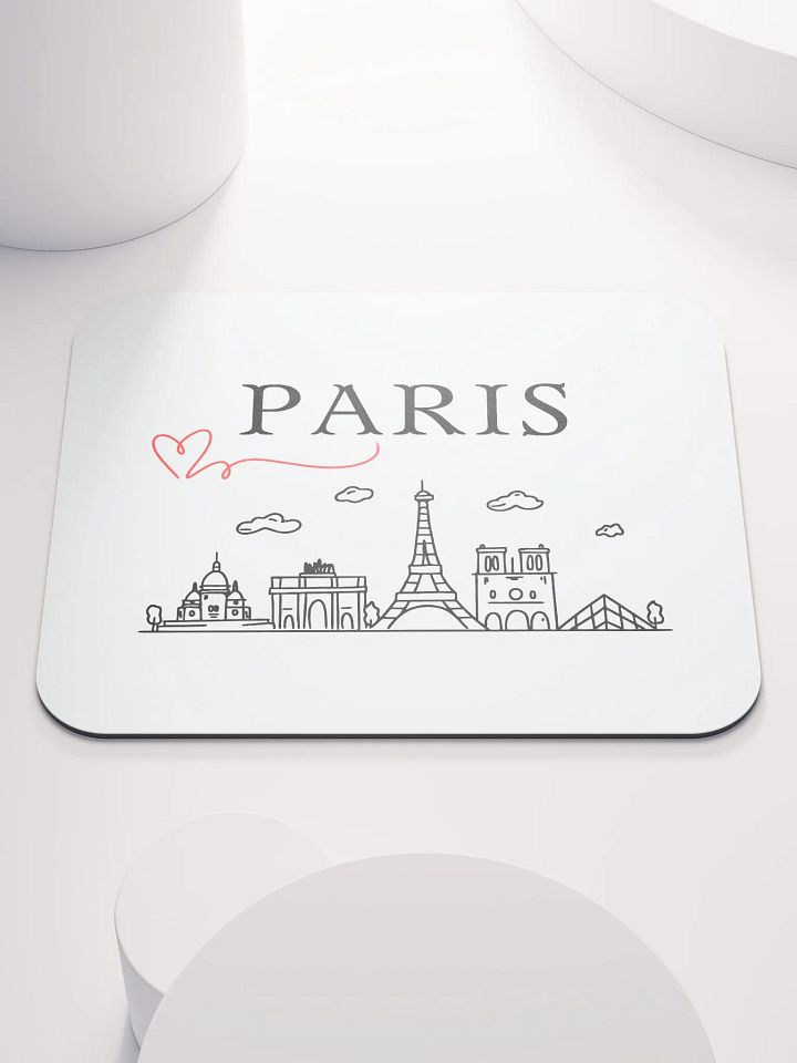 Love Paris with Monuments Mouse Pad product image (2)