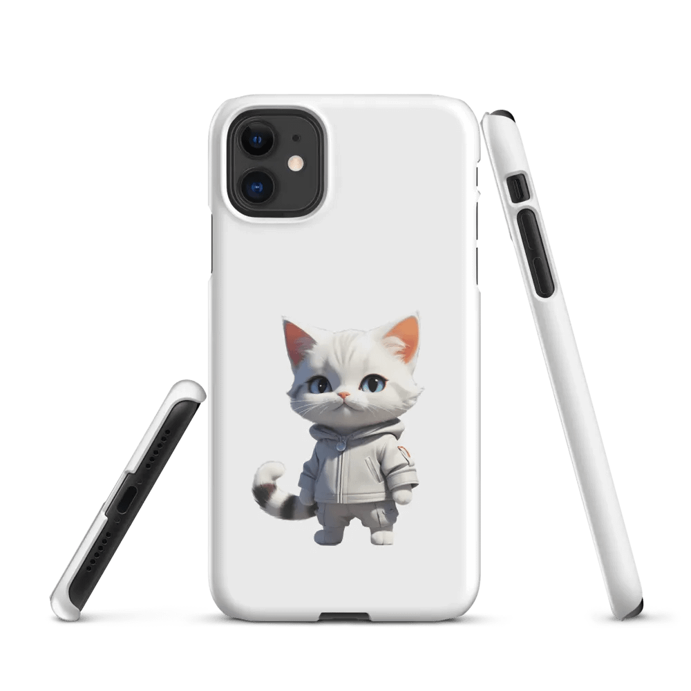 Cute Kitty Snap Case for iPhone product image (1)