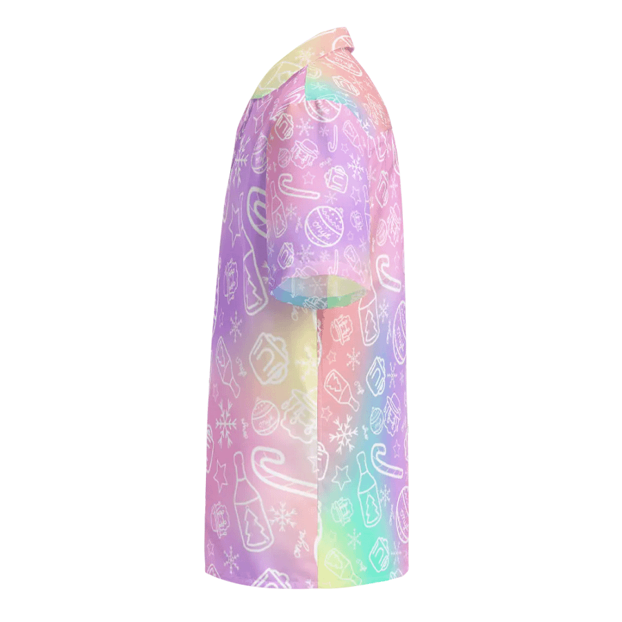 Limited Edition Christmas Tie Die Button Up Shirt product image (7)