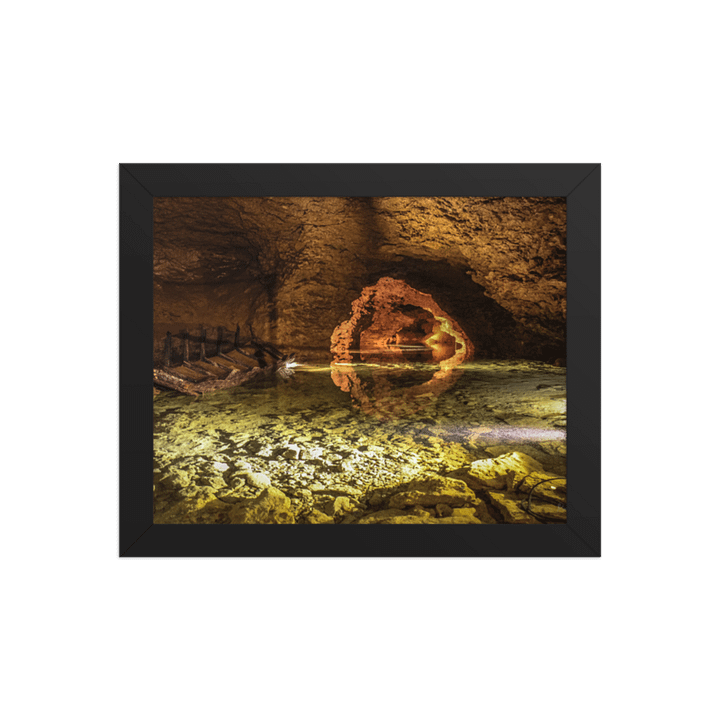 Print Fine Art – Limited edition - Grotte de La Balme, Mystical Reflections product image (1)