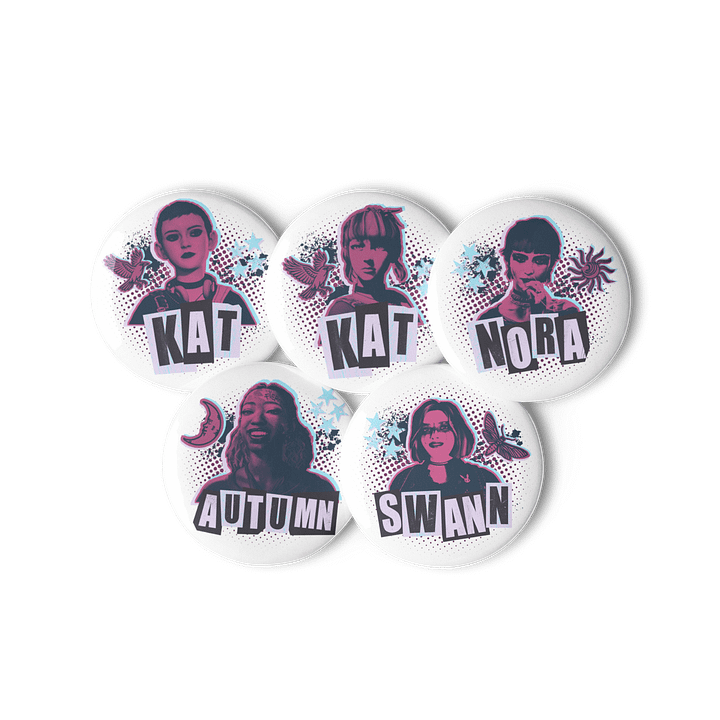 Lost Records: Bloom and Rage Pin Badges (Set 3) product image (3)
