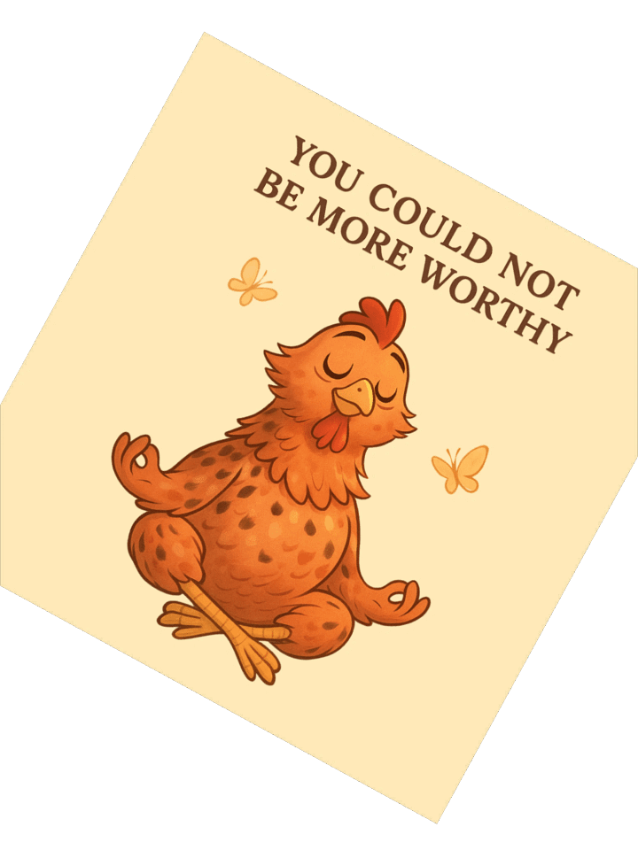 You Could Not Be More Worthy - Sticker product image (2)