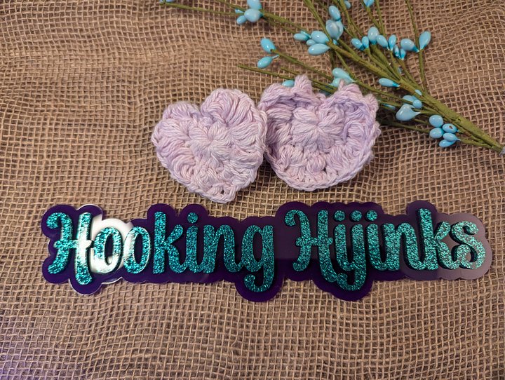 Heart Hair Clips - Color Changing (Pink) product image (2)
