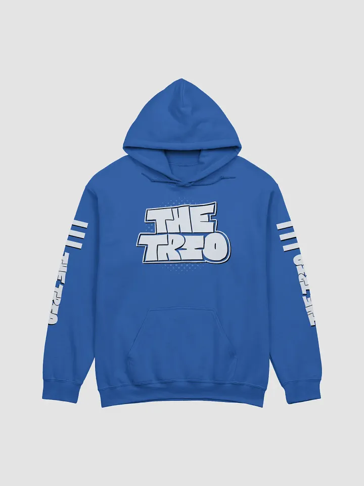 The Trio White Logo Hoodie product image (1)