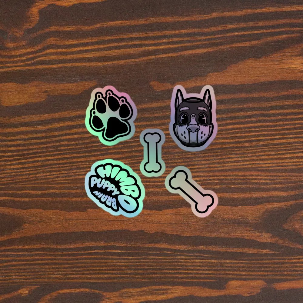Rubberhose Sticker Set - Holographic Sticker product image (4)