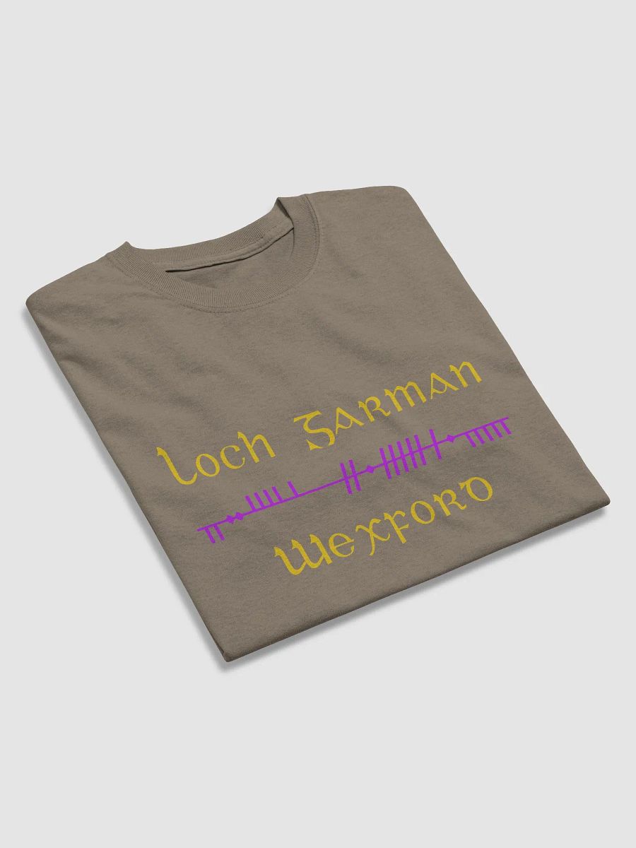 Wexford/Loch Garman Scholastic style Ogham printed T-shirt product image (22)