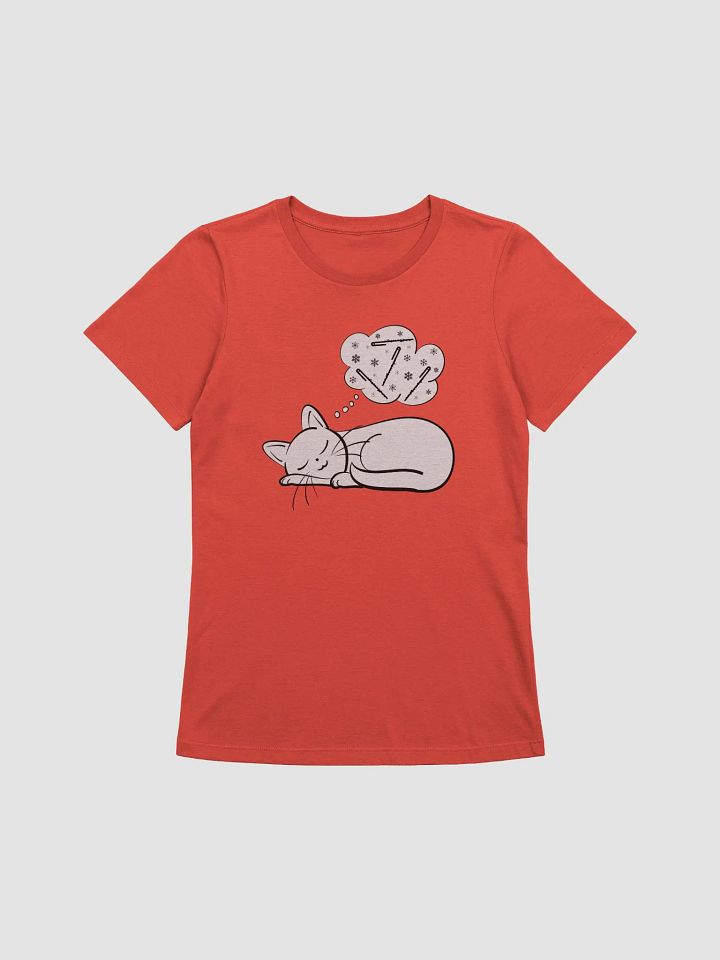 Bass Flute PJ - Dreaming of Flutes and Snowflakes - Short Sleeve - Women's Cut product image (1)