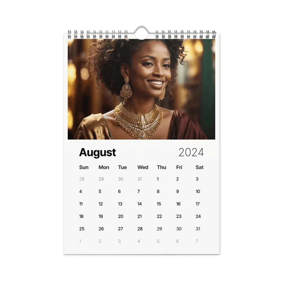 Glamour & Glow: Stylish Living 2024 Calendar product image (5)