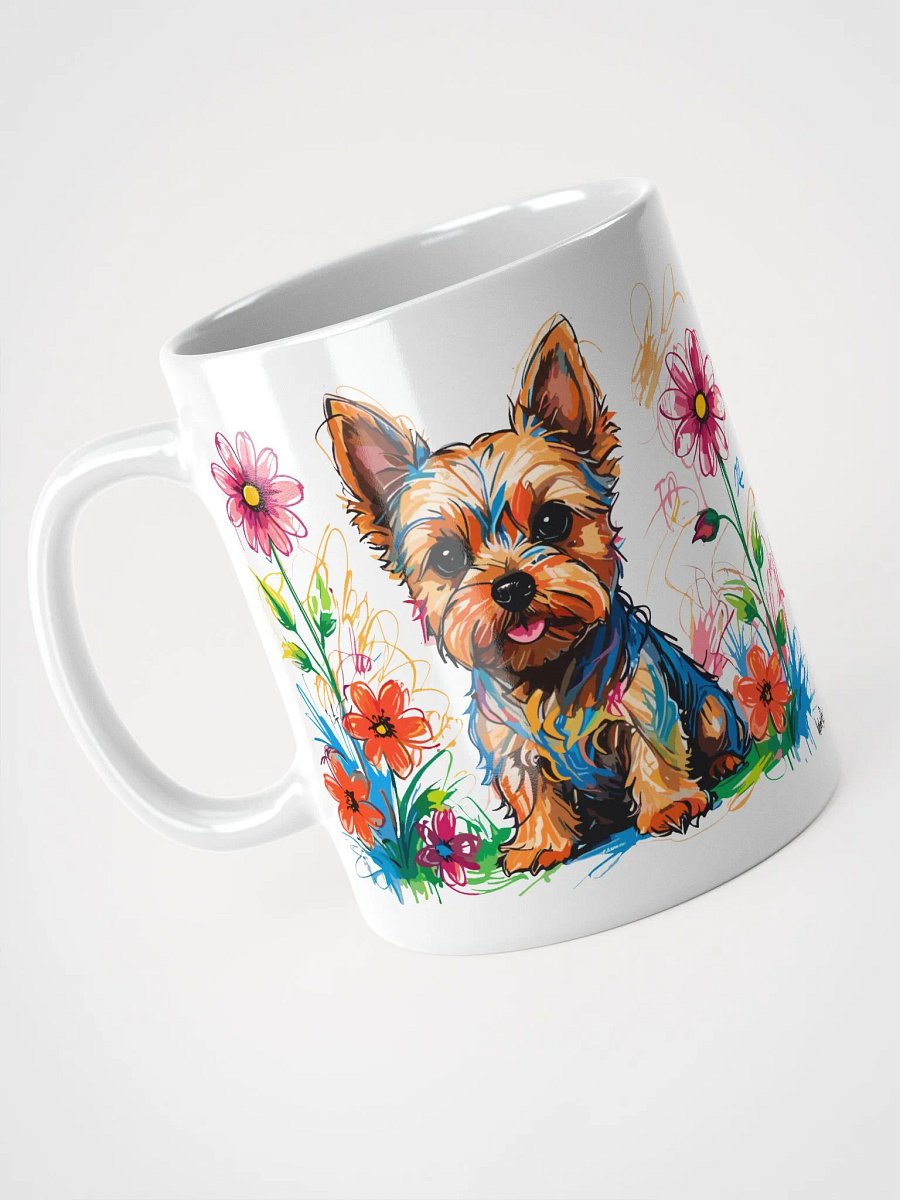 Scribbles Yorkshire Terrier 7 , Mug product image (5)