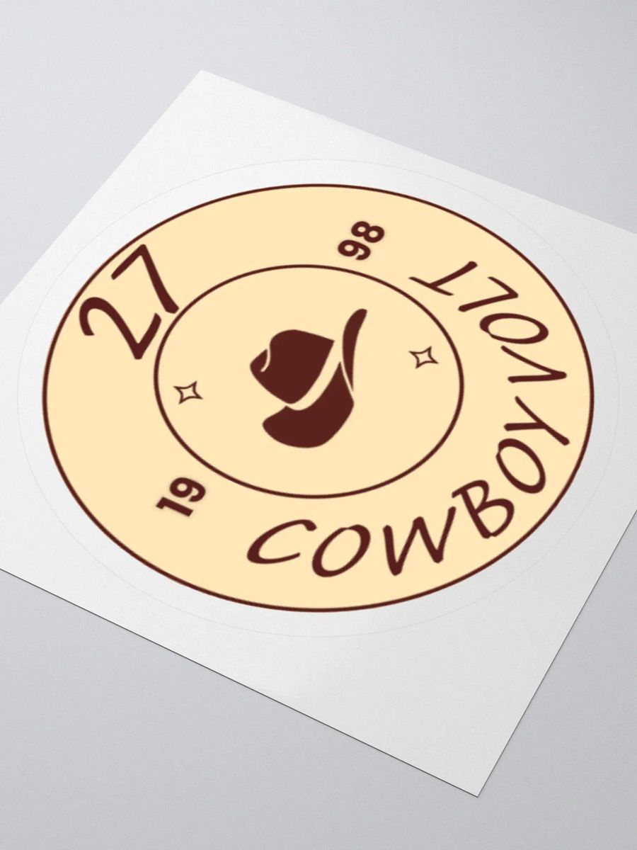 '27' Celebration Emblem Kiss Cut Stickers product image (7)