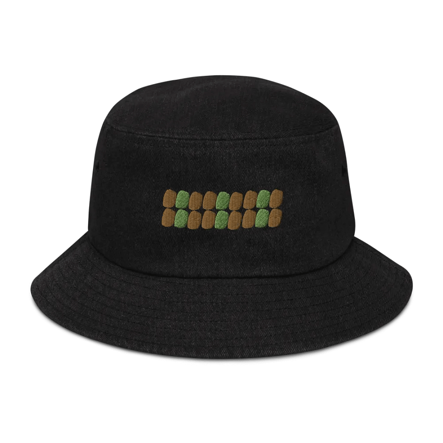 DOMS Thumbprint Denim Bucket Hat product image (1)