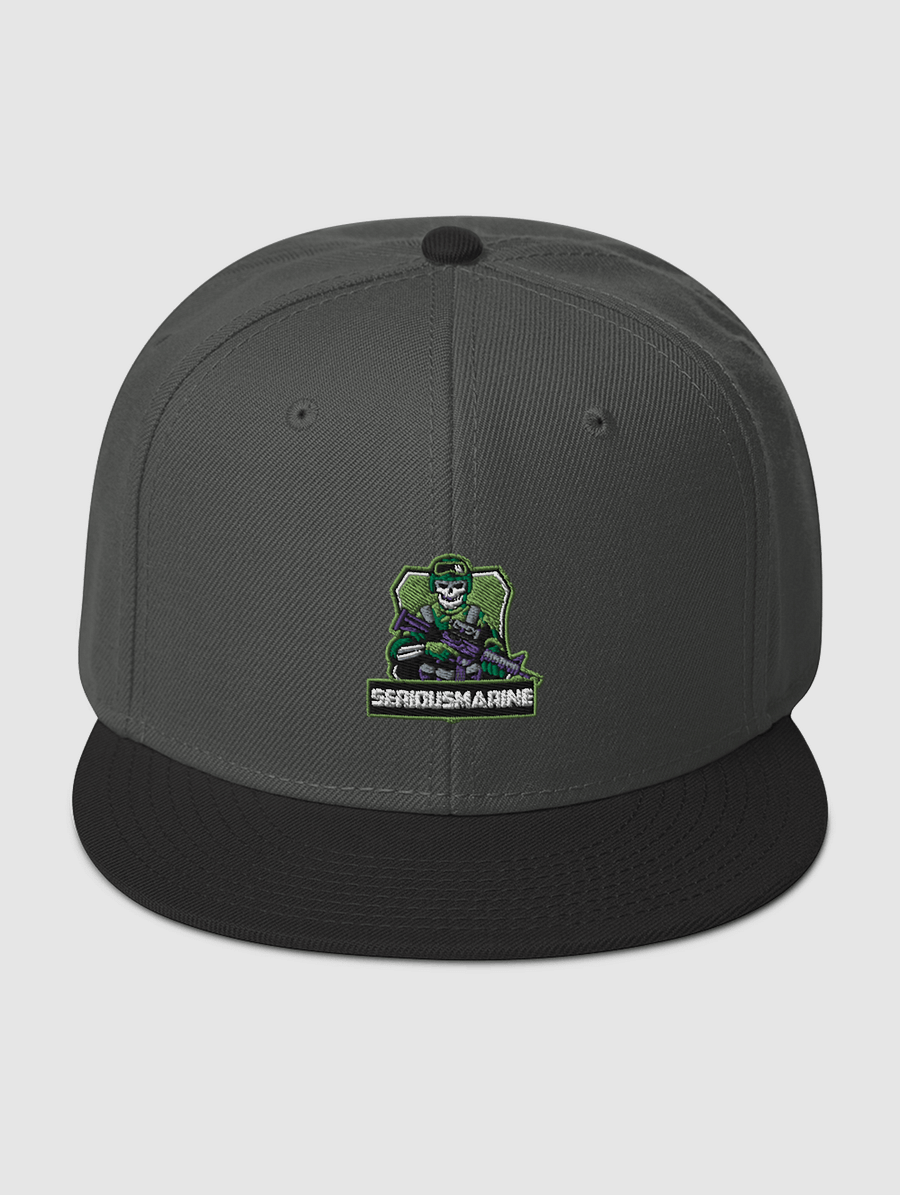 [SeriousMarine] Snapback Grey product image (2)