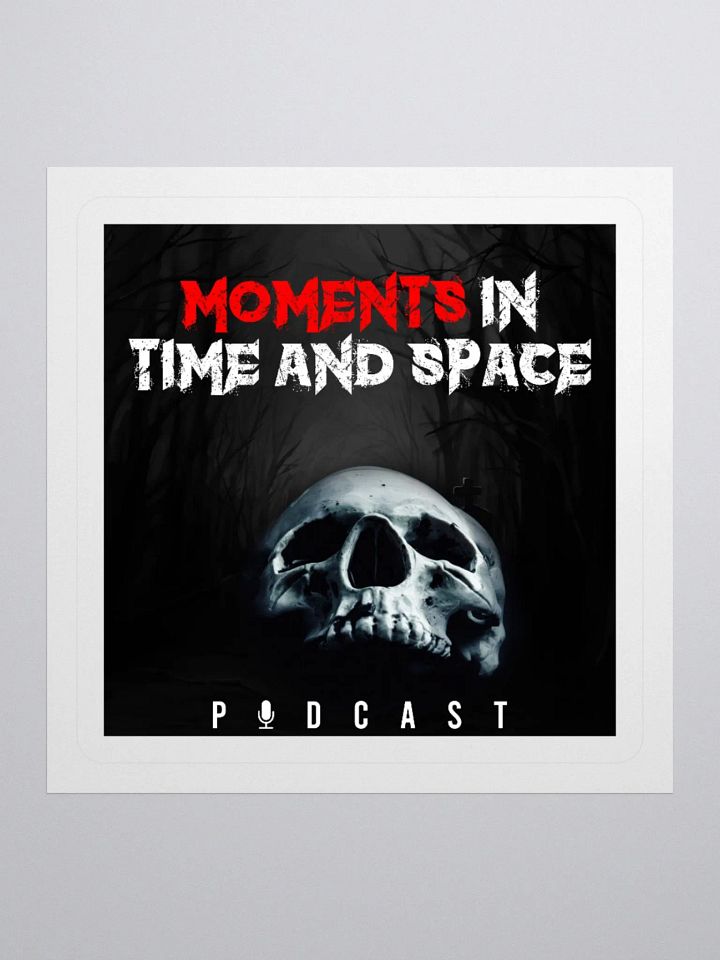 Moments In Time And Space Sticker product image (4)