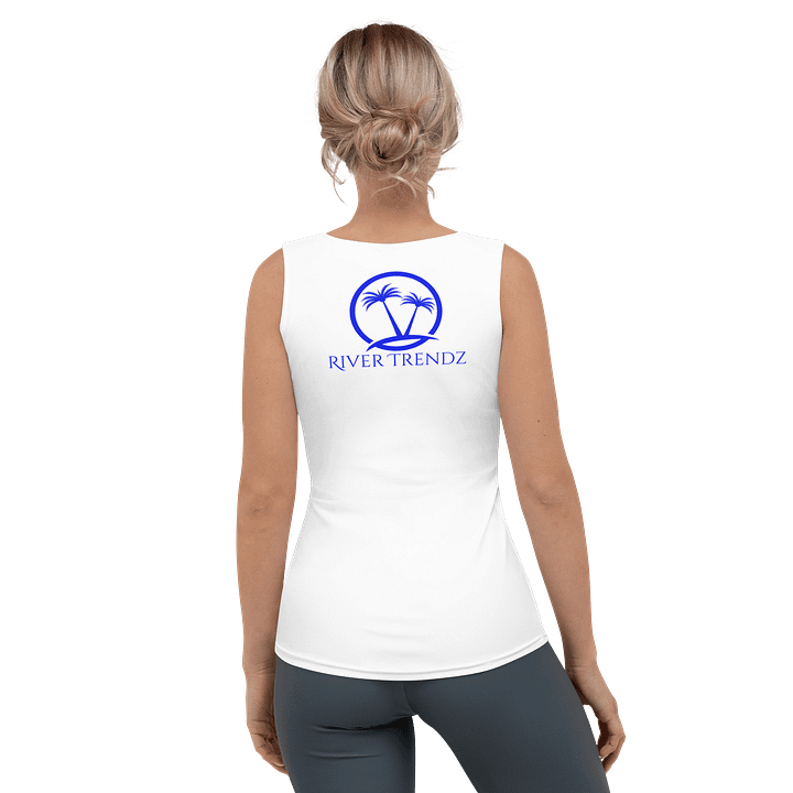 Women's Blue River Trendz Palm Tree Tank product image (2)
