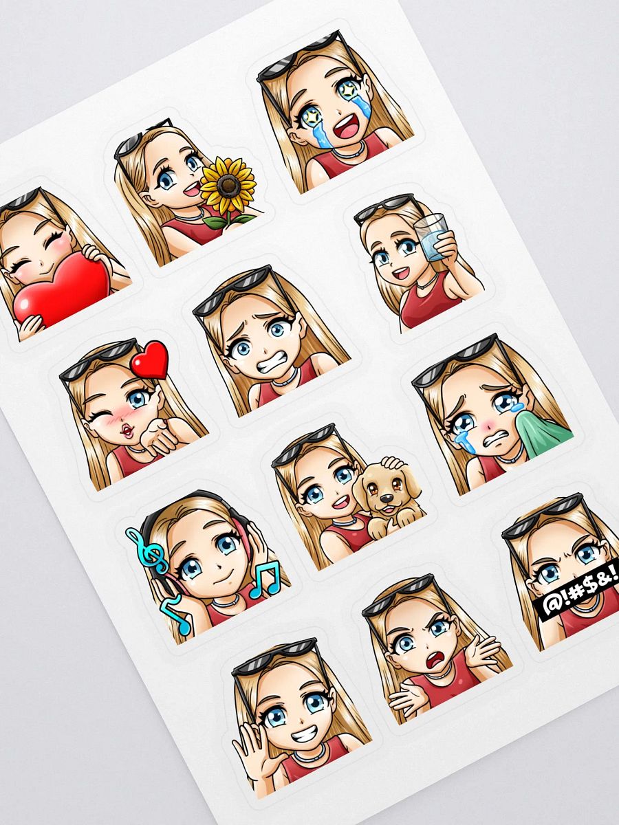 Fleur Emote Stickers product image (1)