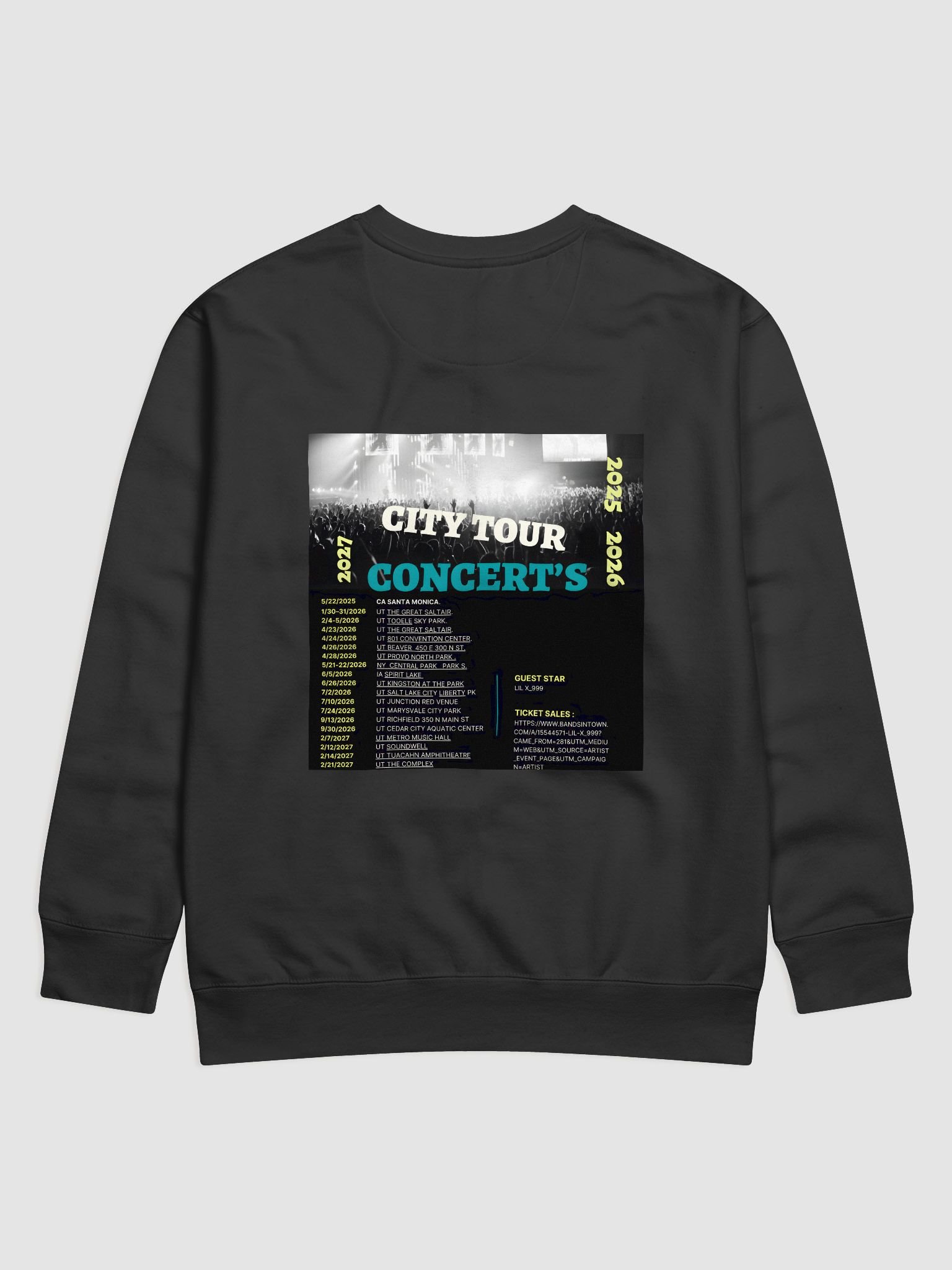 City Tour Concert 2025-2026 Premium Sweatshirt product image (2)