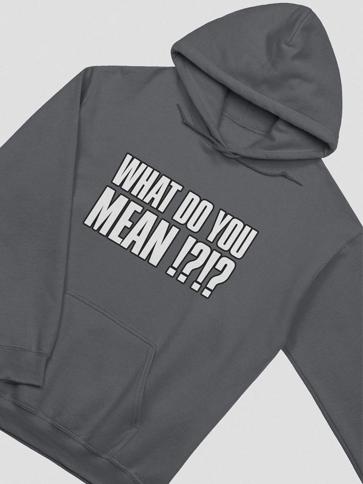 WHAT DO YOU MEAN!?!? Hoodie product image (2)
