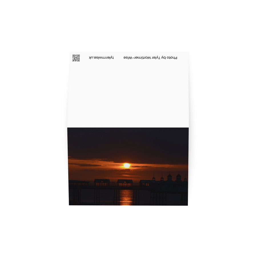 British Pier Early Sunrise (Greeting Card) product image (3)