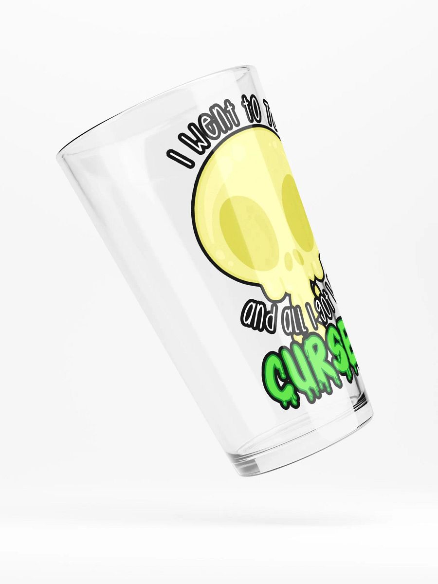 All I Got Was Cursed - Rogue - Pint Glass product image (4)