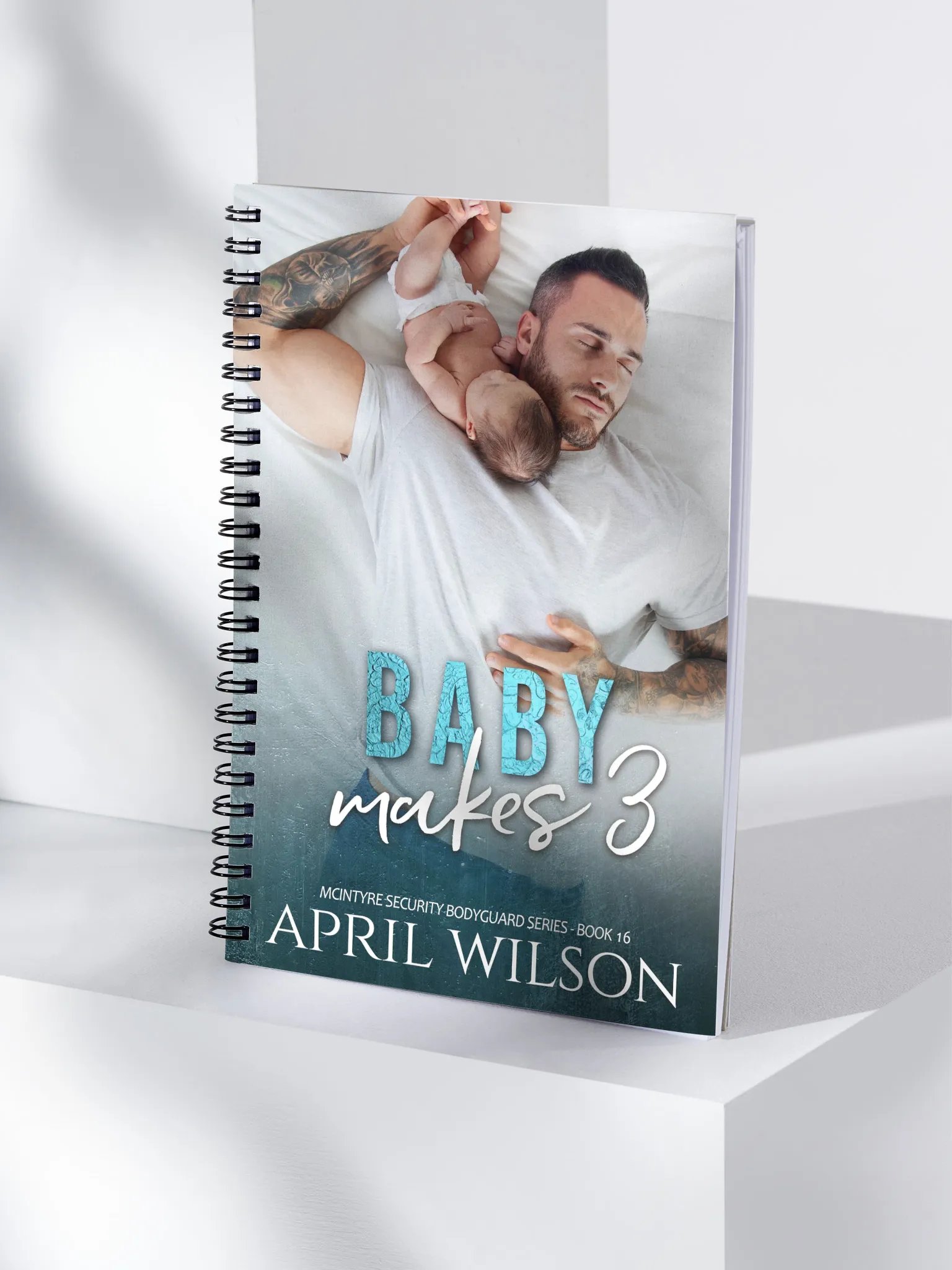 Spiral bound notebook - Baby Makes 3 product image (4)