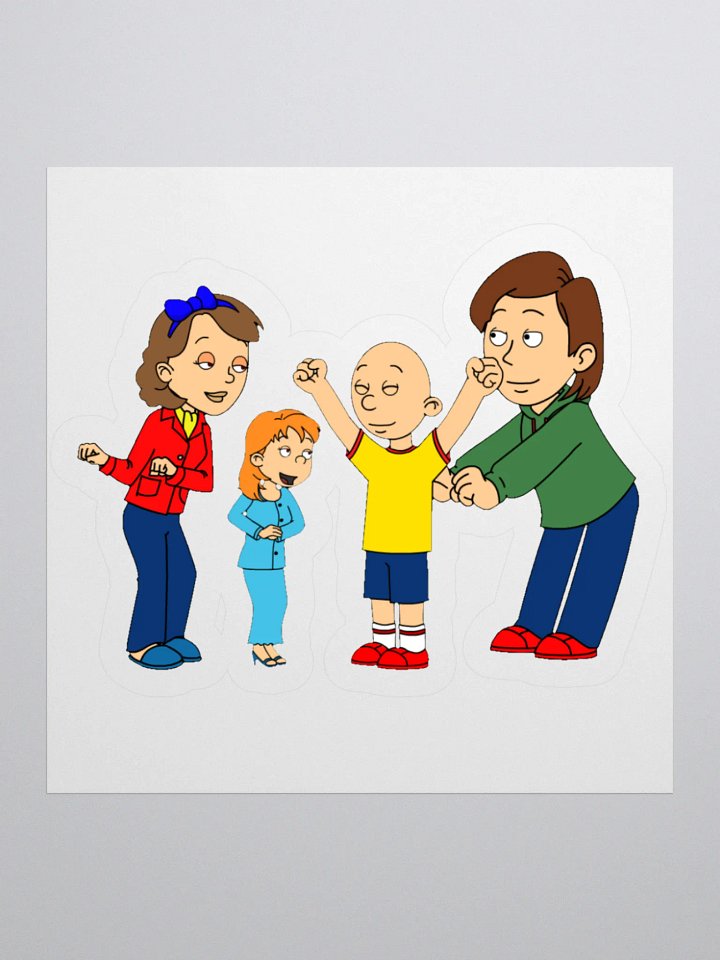Rosie and Family Sticker product image (1)