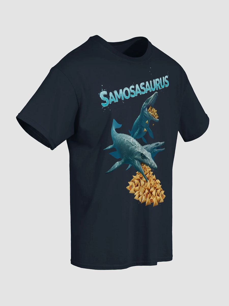 Samosasaurus - Mosasauraus and Samosa Funny Dinosaur Shirt product image (5)