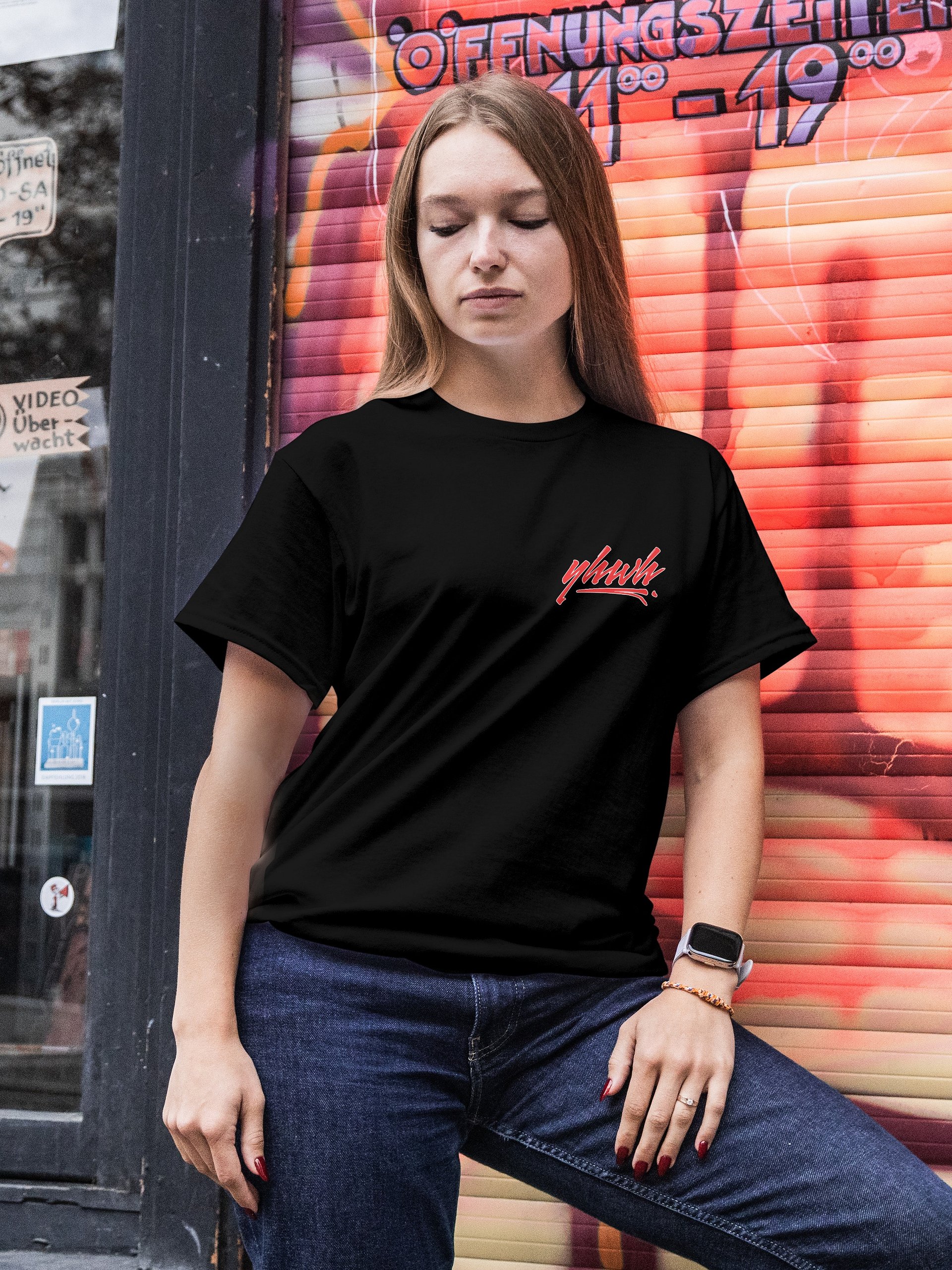 YHWH - "Jesus is KIng" Slim Fit T shirt product image (3)