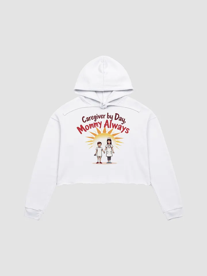 Sunshine Nurse Mom Crop Hoodie product image (5)