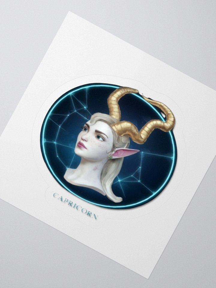 Capricorn Kiss-Cut Sticker product image (6)