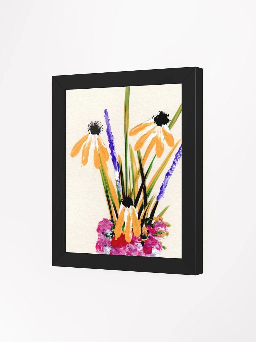 Vibrant Floral Symphony Matte Poster product image (3)
