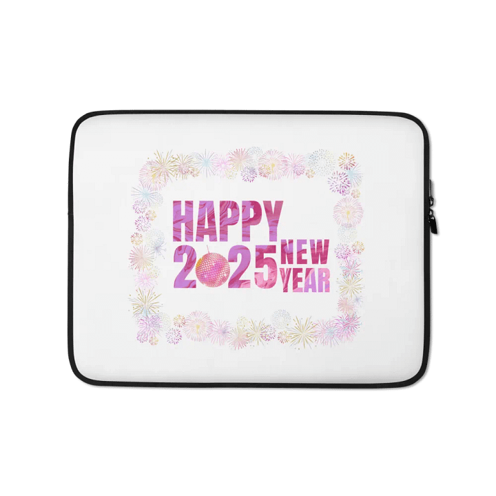 Happy New Year 2025 Laptop Sleeve product image (1)