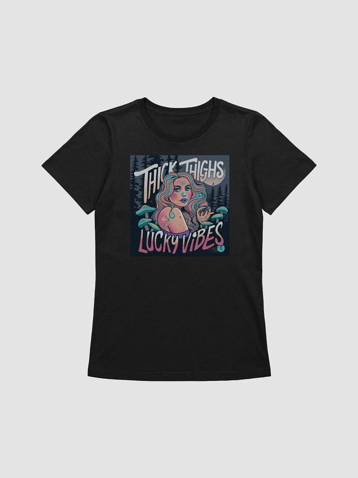 Thick Thighs & Lucky Vibes T-Shirt product image (1)