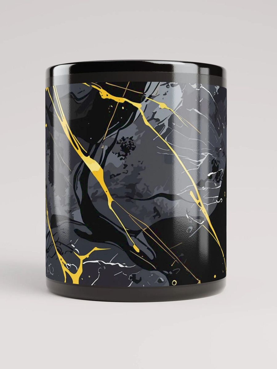 Energized Chaos Black Glossy Mug product image (2)