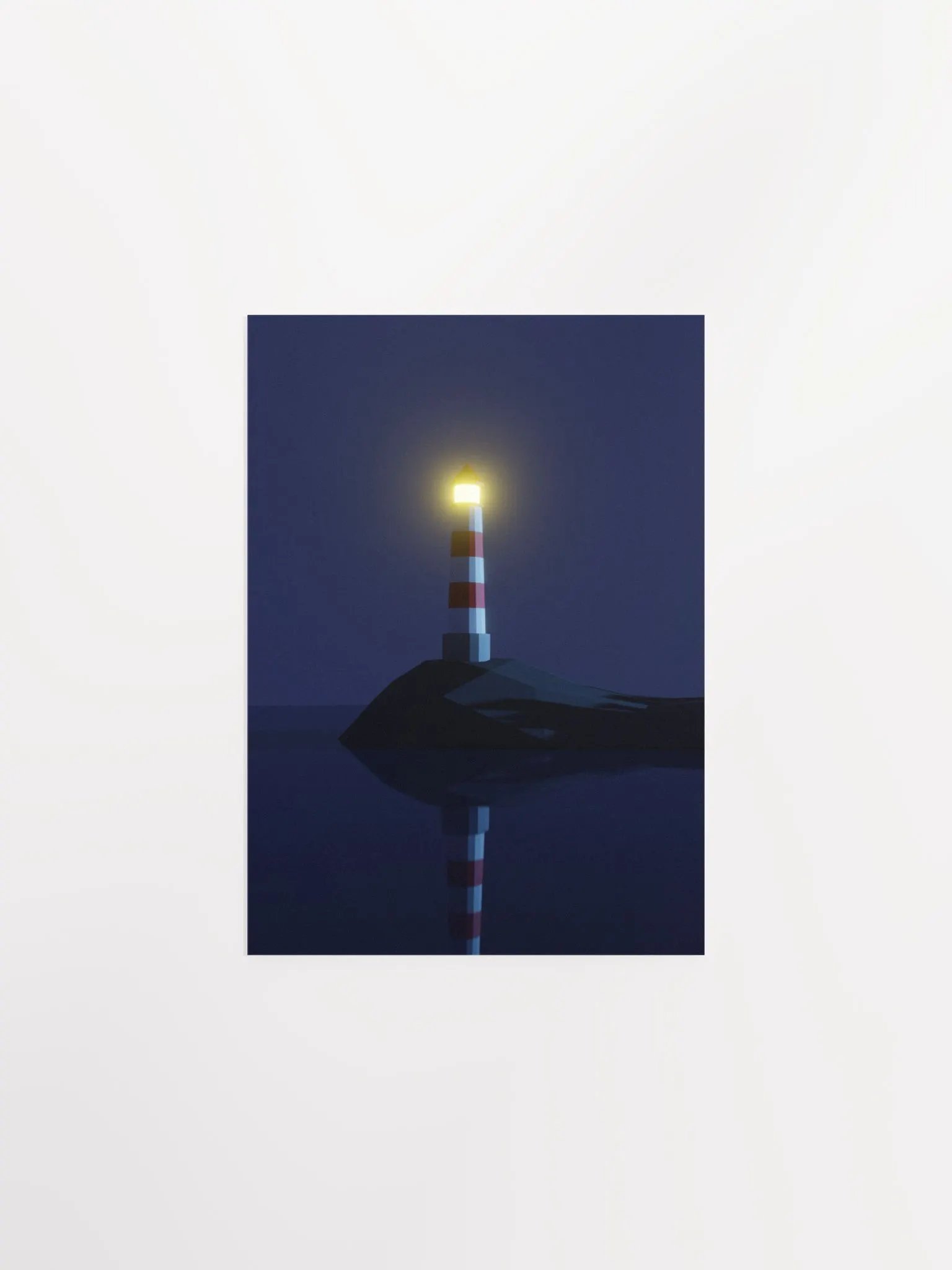 LowPloy Lighthouse Poster product image (2)