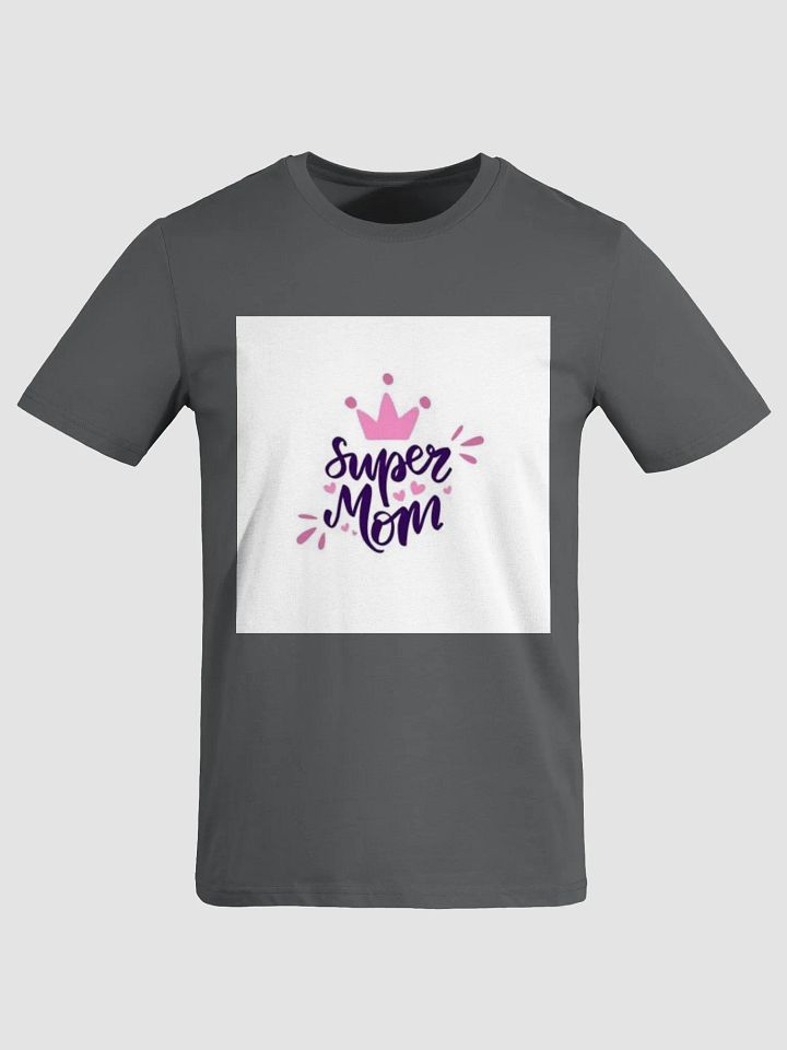 Woman Super Mom Organic Cotton T-Shirt product image (1)