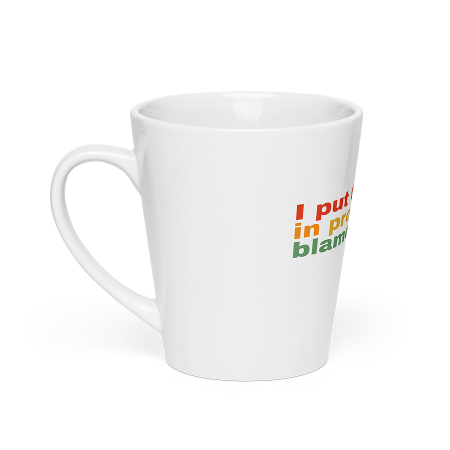 Drink not Procrastinate Pup Latte Mug product image (1)