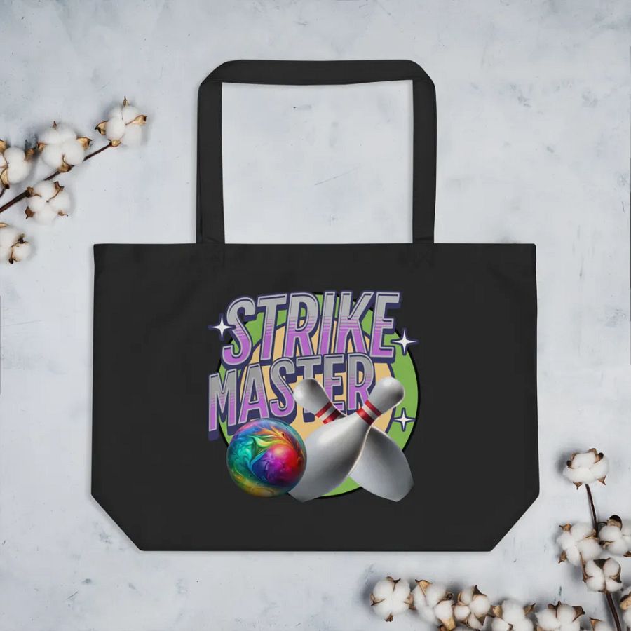 Strike Master Bowling Eco Tote product image (3)
