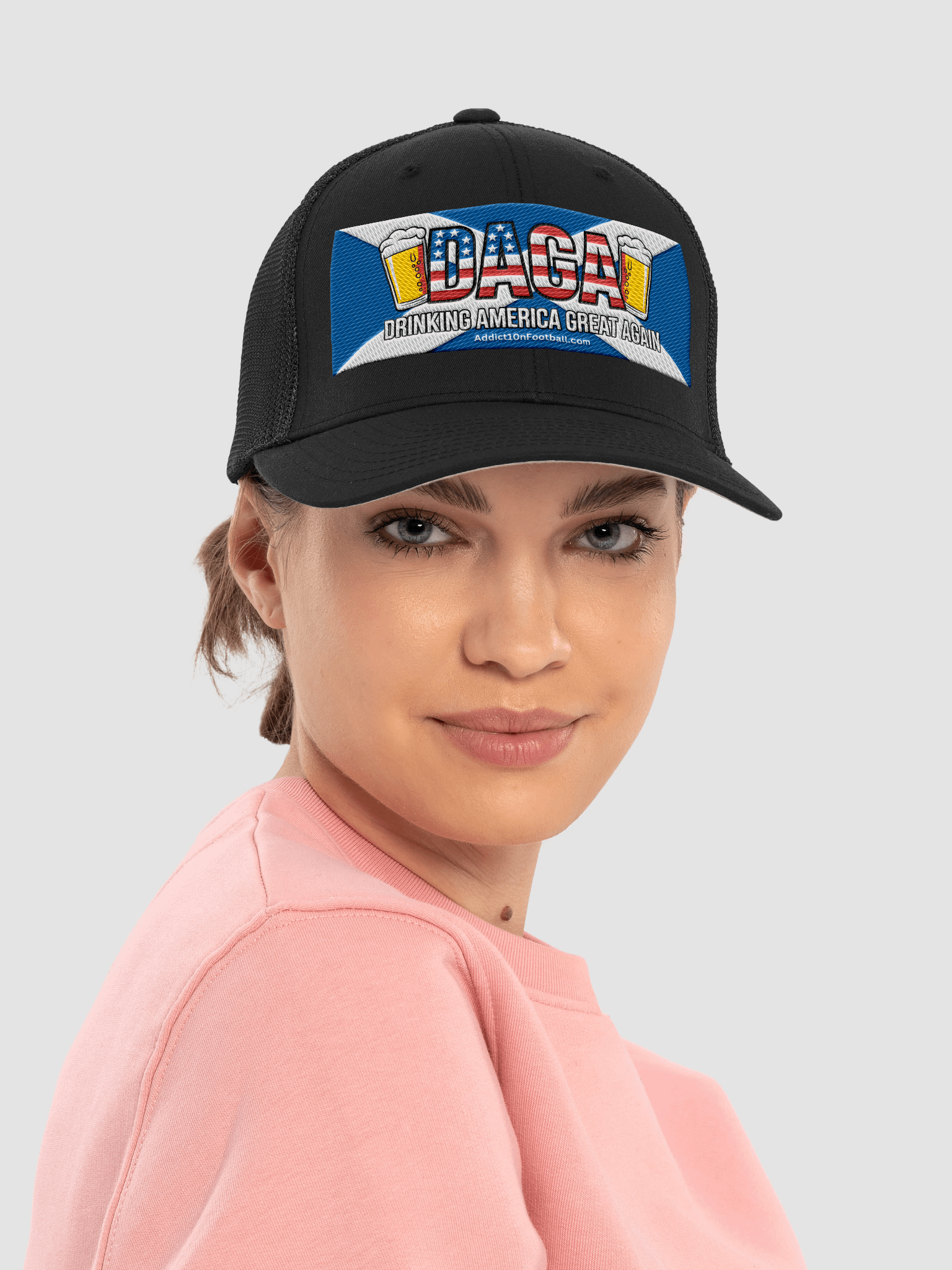 DAGA 2026 – The Real American Slogan - Scottish World Cup Hat – DRINKING AMERICA GREAT AGAIN product image (5)