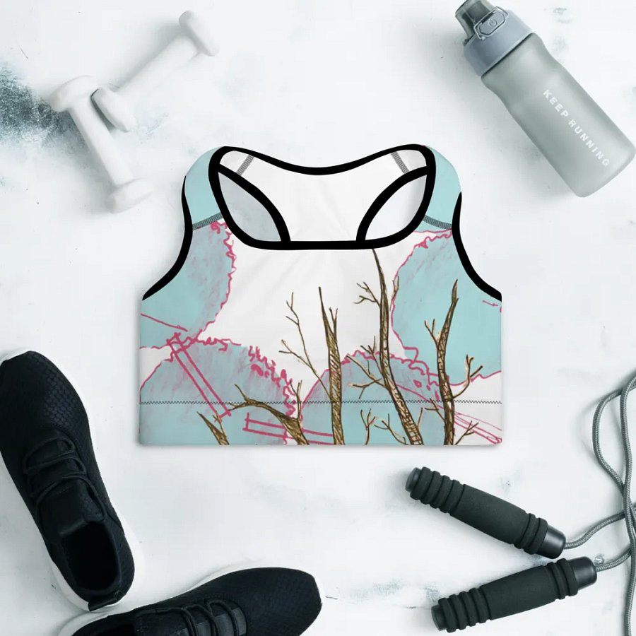Ultra's Architecture Drawings Sports Bra product image (10)