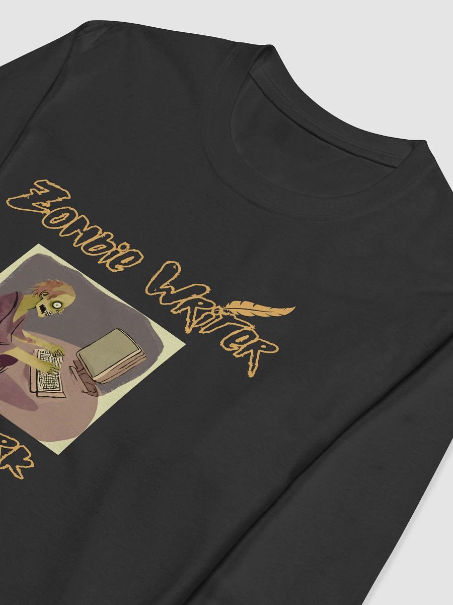 Zombie Writer at Work Long Sleeve Shirt product image (6)