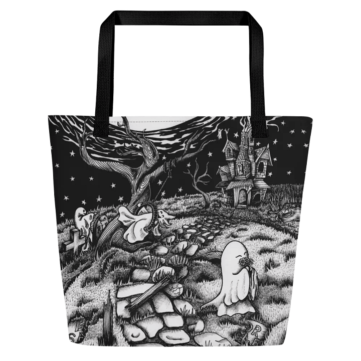 Haunted Estate All-Over Tote Bag product image (1)
