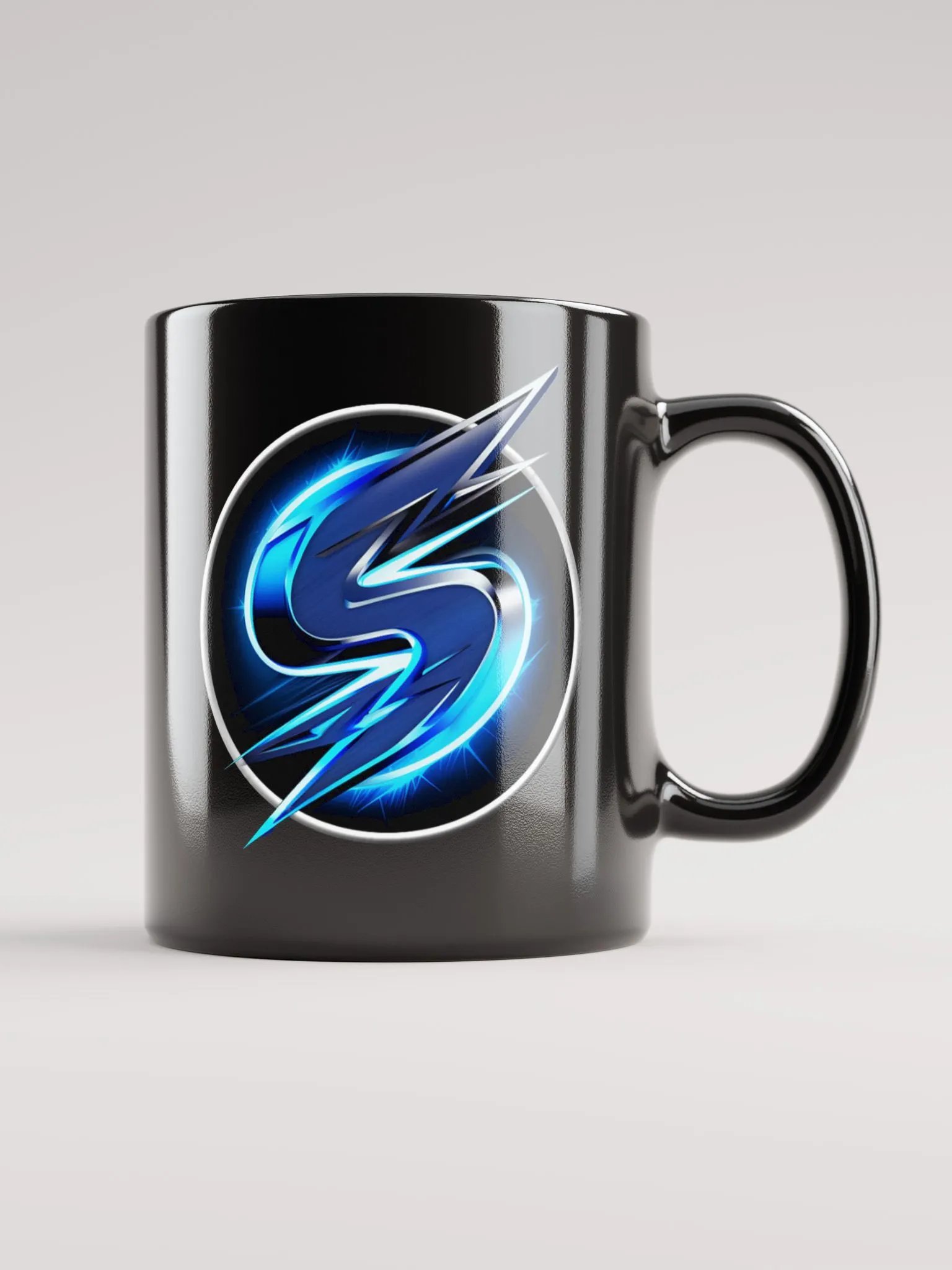 Sparks Black Glossy Mug product image (6)