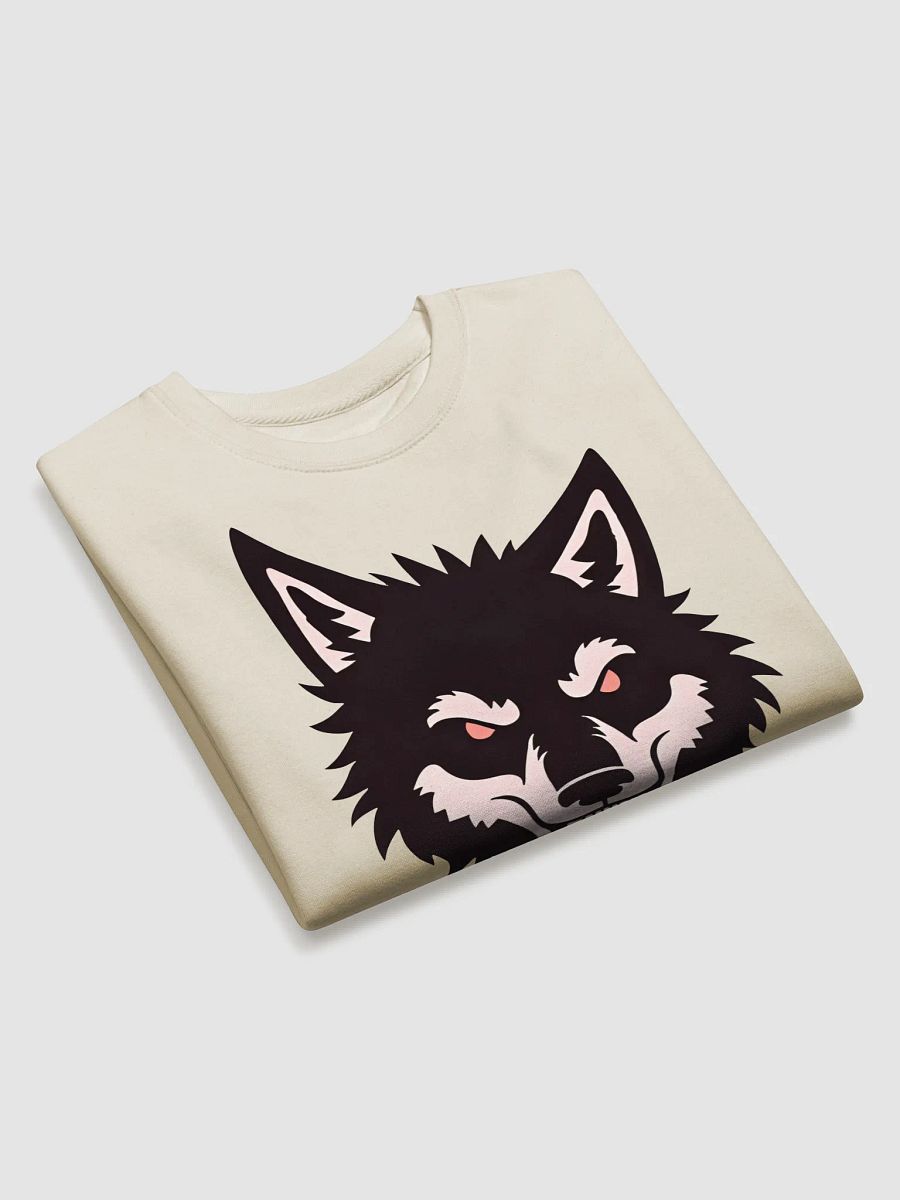 Scary Wolf Face Sweatshirt – Dark Feral Streetwear product image (13)