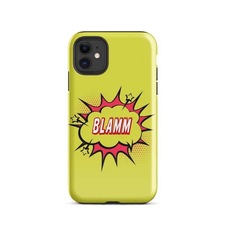 BLAMM! Yellow Tough Phone Case – Bold Protection Inspired by HQ Mar’s Hit Song product image (24)