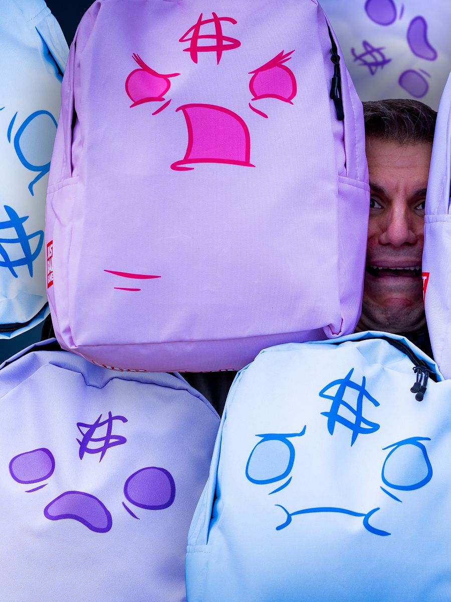 Purple Money Ghost Backpack product image (6)