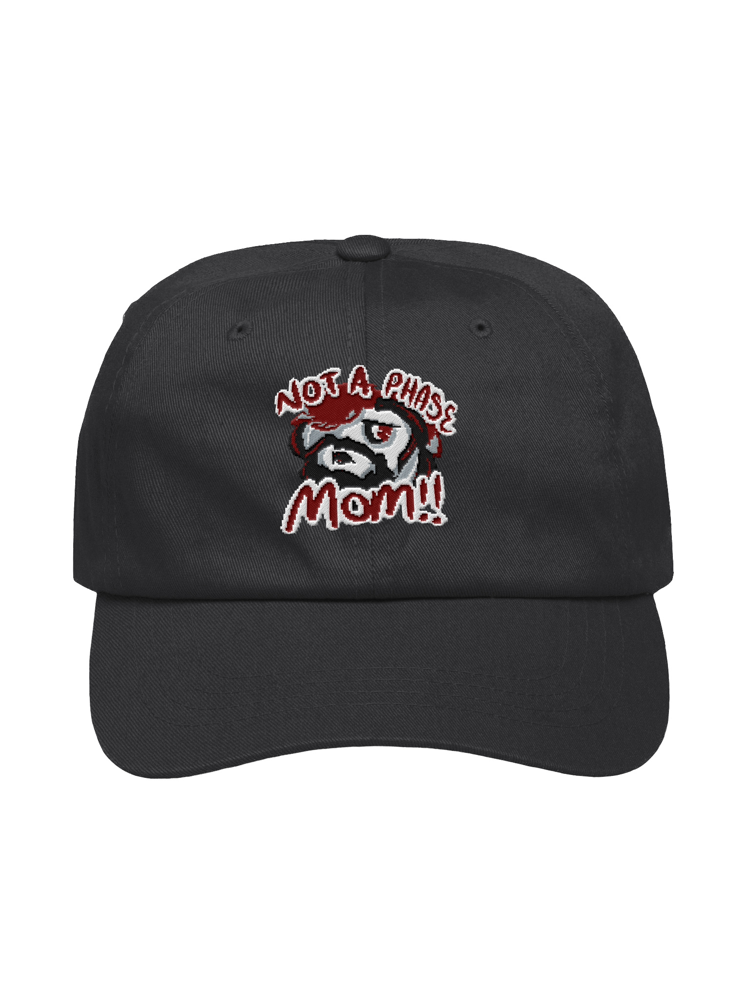GOTH Not A Phase Mom Dad Hat - By TabyCrazyKat product image (1)