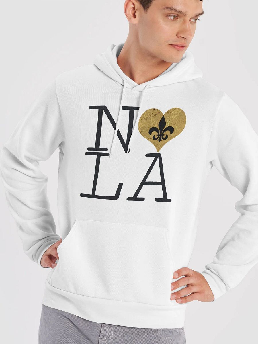 I LOVE NOLA **SUPERSOFT BIGSHOT HOODIE** (GOLD HEART WRAP) product image (48)