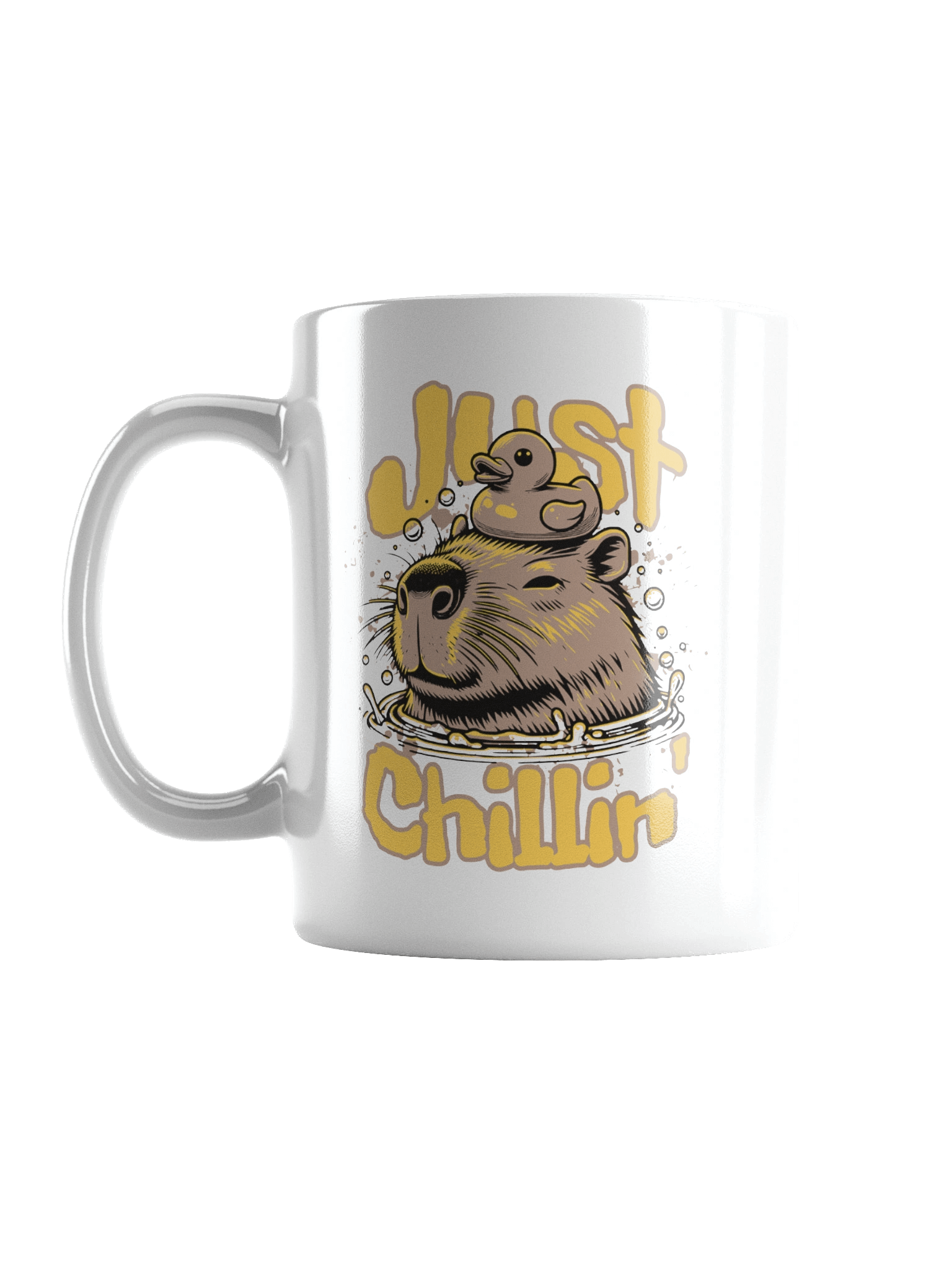Just Chillin | White Glossy Mug product image (1)
