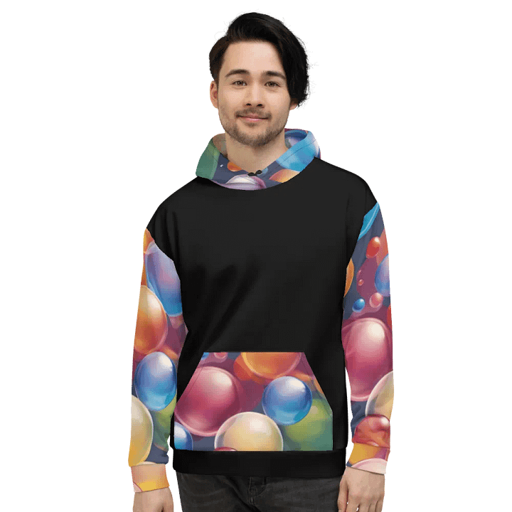 Vibrant Bubble Unisex Hoodie product image (2)